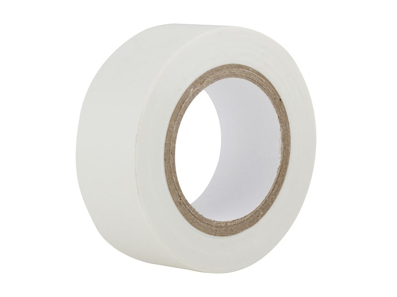 EAZITOOLS 19Mm Pvc Tape Single Wht