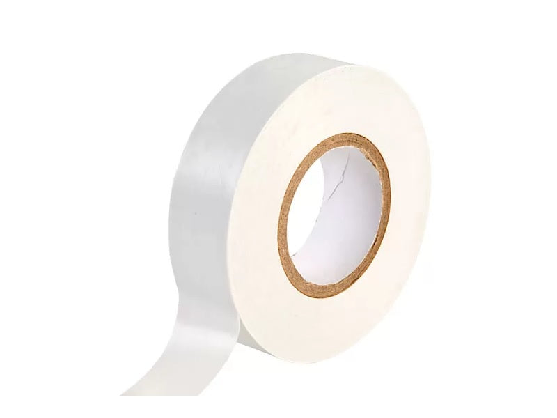 EAZITOOLS 19Mm Pvc Tape Single Wht