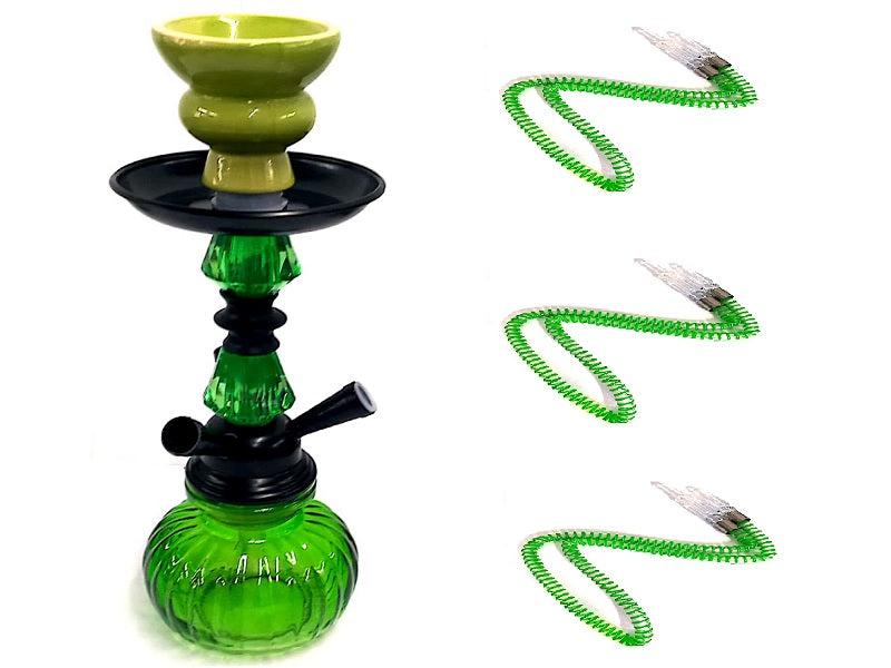 PUMPKIN 3 Pipe Hookah-Fl
