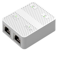 Zatech 1X2 RJ45 Splitter 100 Mbps White