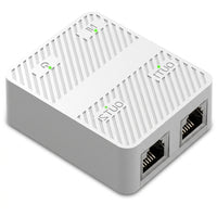 Zatech 1X2 RJ45 Splitter 100 Mbps White