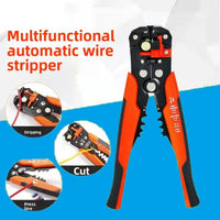 8 inch automatic wire stripper and crimping pliers hand tool (view 4)