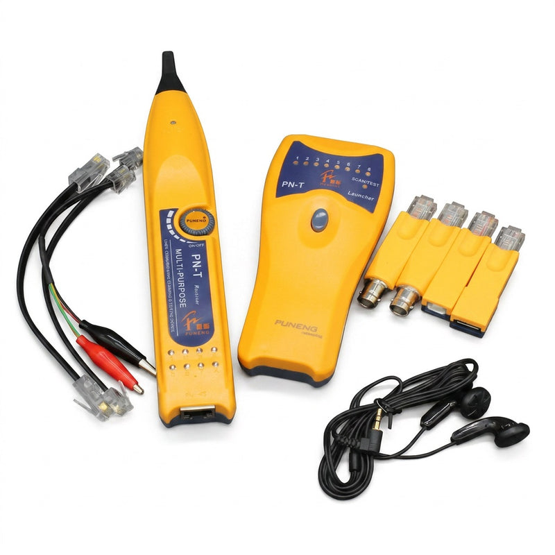 Intelligent Wire Tracker & Cable Tester - UTP STP RJ45 BNC, 1000ft, Remote Kit