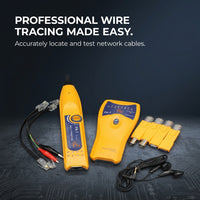 Intelligent Wire Tracker & Cable Tester - UTP STP RJ45 BNC, 1000ft, Remote Kit – view 4