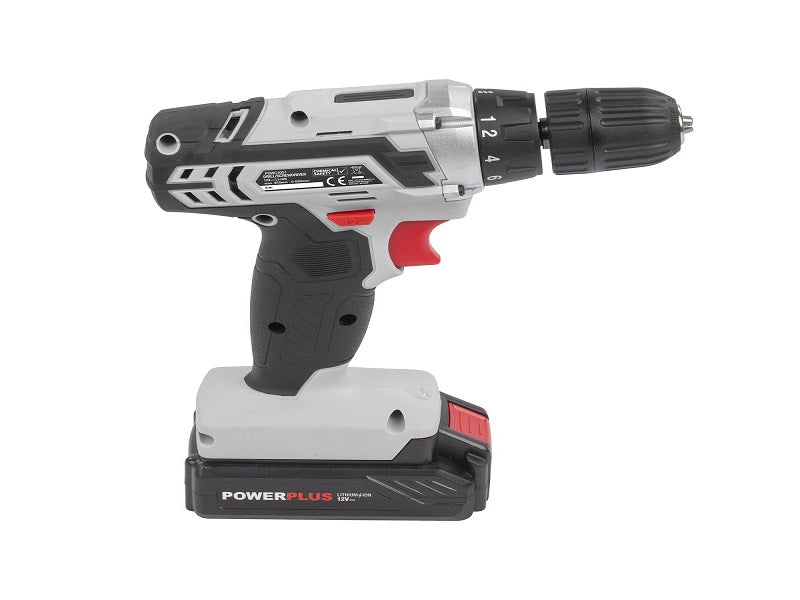 POWERPLUS 12V Li-ion Drill/Screwdriver