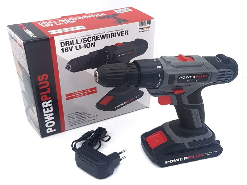 POWERPLUS Dual Power Cordless Drill