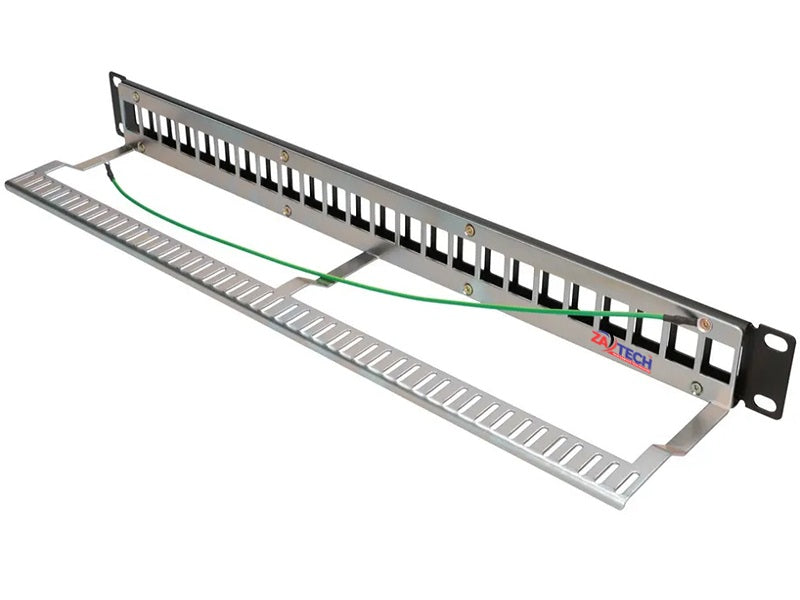 BLANK Patch Panel Ftp Cat6 - 24 Port