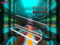 BLANK Patch Panel Ftp Cat6 - 24 Port