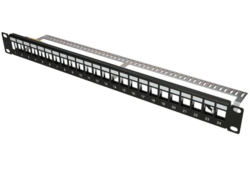 BLANK Patch Panel Ftp Cat6 - 24 Port