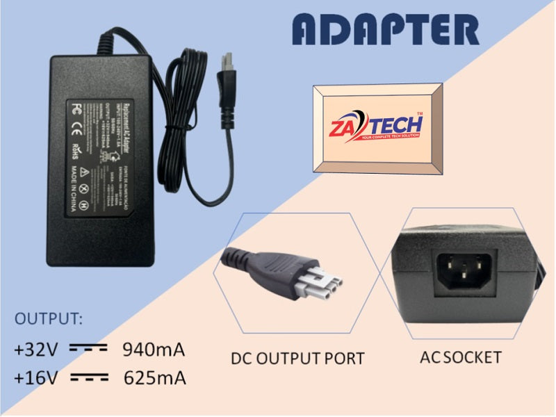 PRINTER Replacement Charger 32V-940Ma
