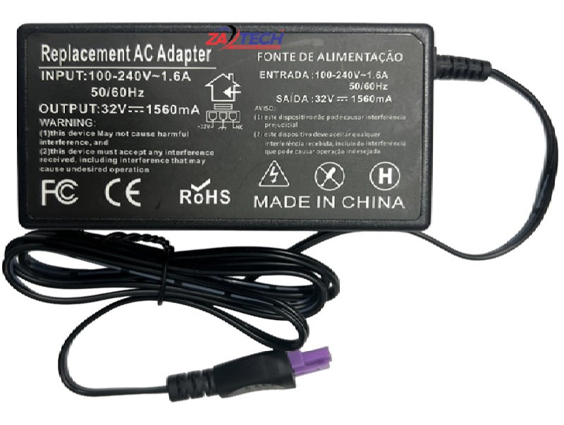 PRINTER Replacement Charger 32V-1560Ma