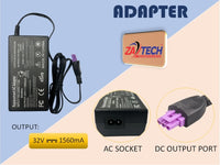PRINTER Replacement Charger 32V-1560Ma