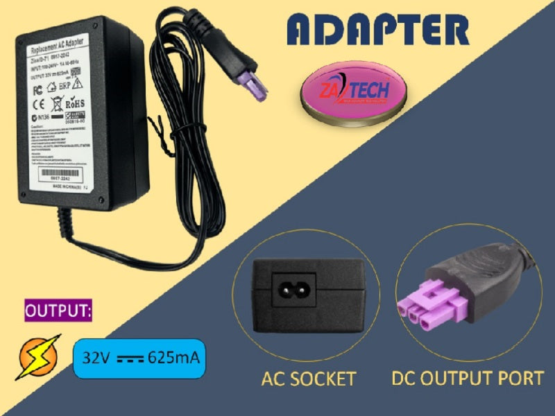 PRINTER Replacement Charger 32V-625Ma