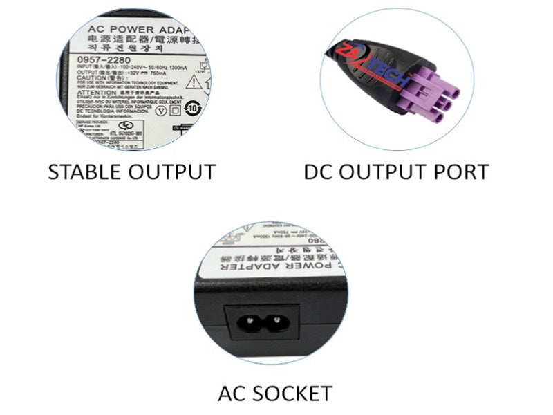 PRINTER Replacement Charger 32V-750Ma