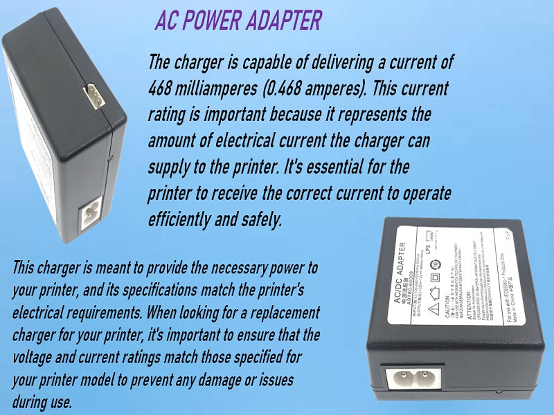 PRINTER Replacement Charger 32V-468Ma