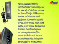 POWER Supply 12V-10Amp Dc 5.5*2.5