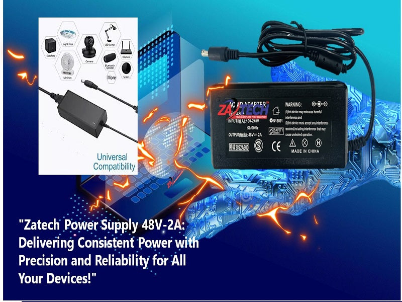 POWER Supply 48V-2Amp Dc 5.5*2.5