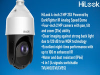 Hilook 2Mp 25X Analog Ptz Speed Dome