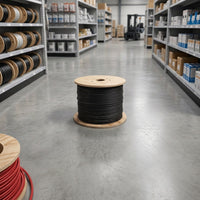 PVC 6MM 1 Meter Black Cable – view 3