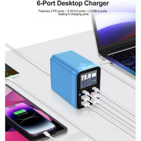 RELIFE Q4 6-Port Smart Fast Charging