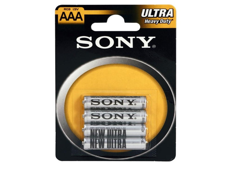 SONY Zinc Battrey Aaa 4 Pck