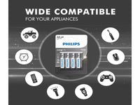 PHILIPS Aa Longlife Battery X 4 Pack