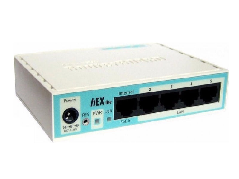 MIKROTIK Hex Lite- Desktop Router With 5
