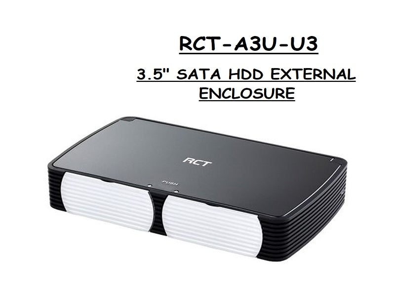 RCT 3.5" Sata Hdd External Enclouser