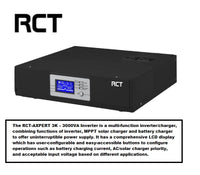 RCT Alfa 3000Va/2400W Desktop Inverter