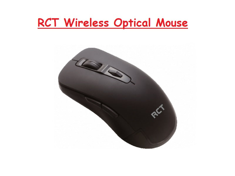 RCT Wireless Optical Mouse 1600 Dpi