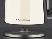 RUSSELL Hobbs 1.7L Metallic Cream Kettle