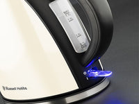 RUSSELL Hobbs 1.7L Metallic Cream Kettle