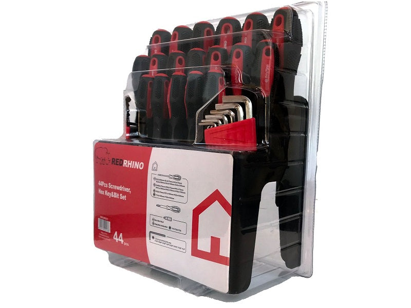 REDRHINO Screw Driver Set-44Pcs