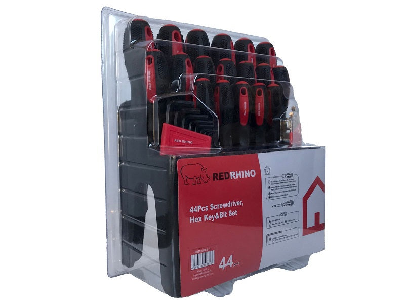 REDRHINO Screw Driver Set-44Pcs