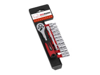 REDRHINO 12Pcs Ratchet Socket Set