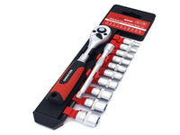 REDRHINO 12Pcs Ratchet Socket Set