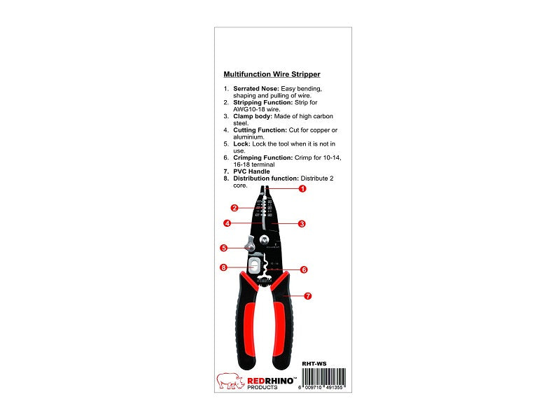 REDRHINO Multifunction Wire Stripper