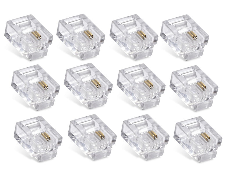 RJ11 Modular Plug 6P2C 50 Pck