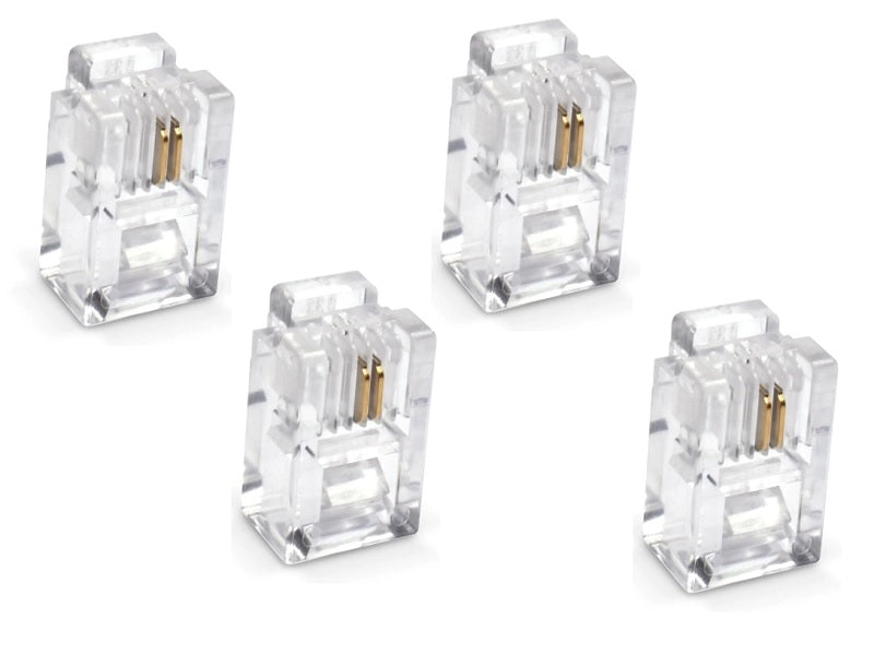 RJ11 Modular Plug 6P2C 50 Pck