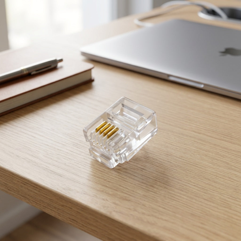 RJ11 Modular Plug 6P4C – view 3