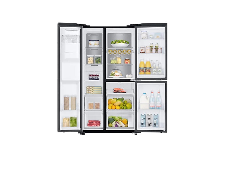 SAMSUNG 602L 3 Door Fridge/Freezer With