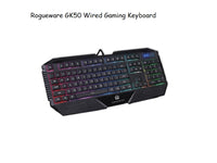 ROGUEWARE Gk50 Wired Gaming Keyboard
