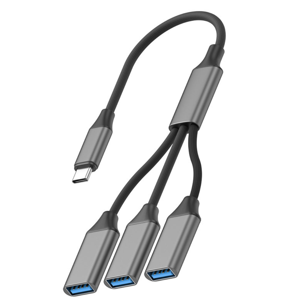 RXY-108 3-in-1 USB Hub OTG Adapter Cable