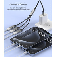 RXY-108 3-in-1 USB Hub OTG Adapter Cable