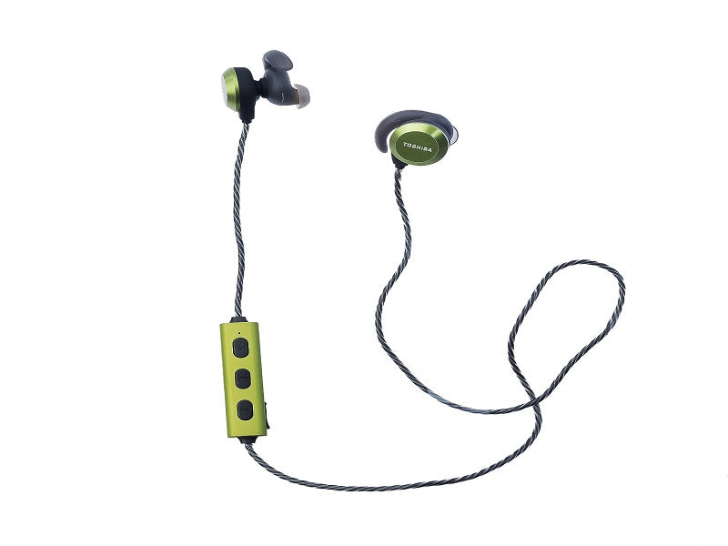 TOSHIBA Wireless Earphones Green