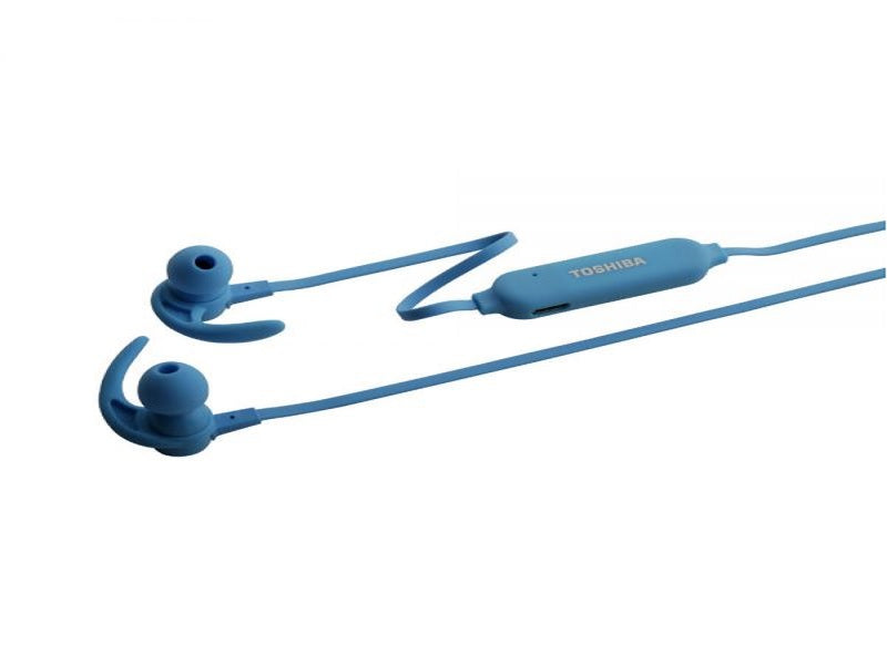 TOSHIBA Wireless Stereo Earphone Blue