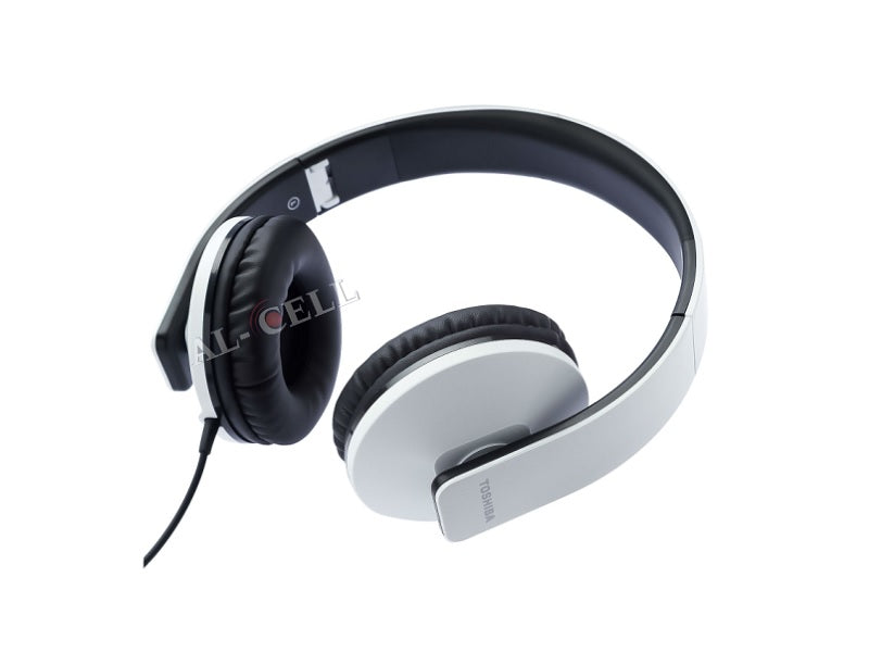 TOSHIBA Stereo Headphone White