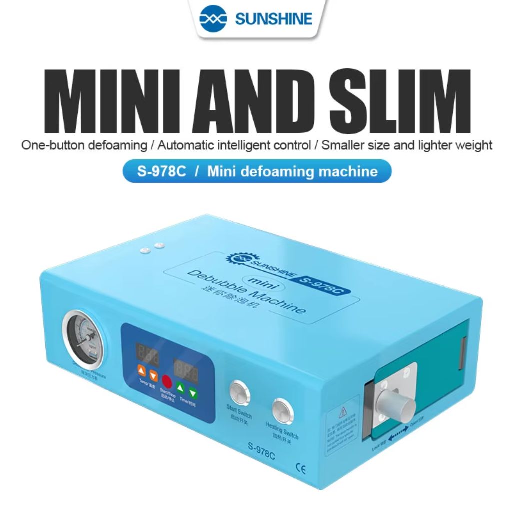 SUNSHINE S-978C Mini LCD Bubble Remova
