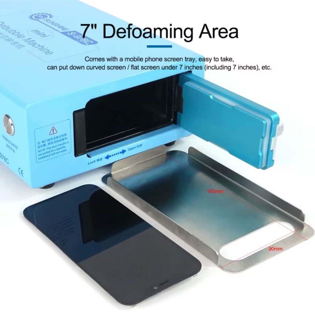 SUNSHINE S-978C Mini LCD Bubble Remova