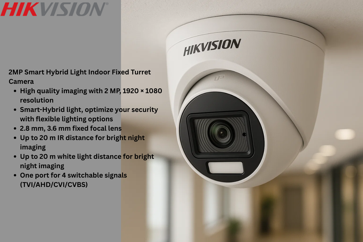 Hikvision 8CH Dome CCTV Kit with Zatech junction boxes & Cable roll